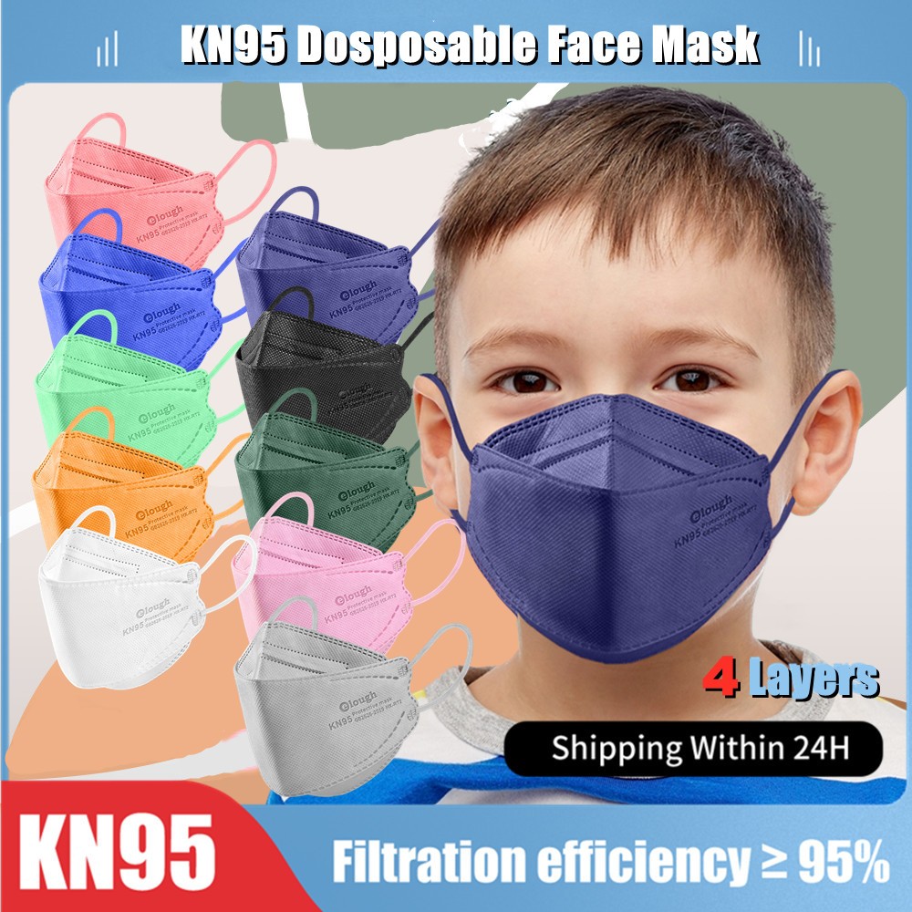 FPP2 Kids Masks FFP2 Kids KN95 Masks 5 Layers infantil mascara 9-12old approved ffp2maske kids protective