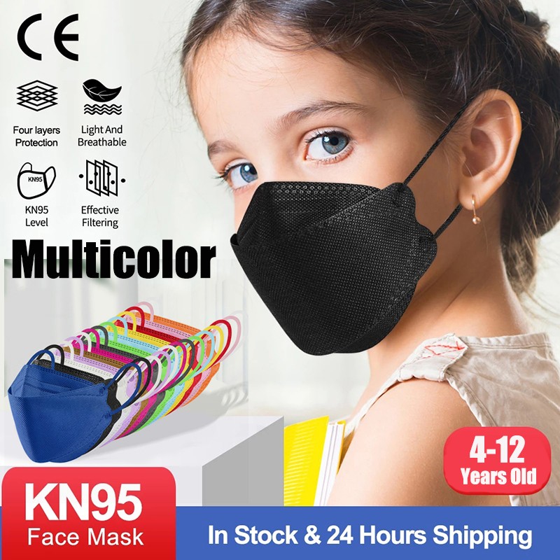 Kids kn95 Masks ffp2mascarillas Fish ffp2 Ninos Child Respirator Mouth Mask Respirator N95 Mask KN95 Mascarillas Infantil