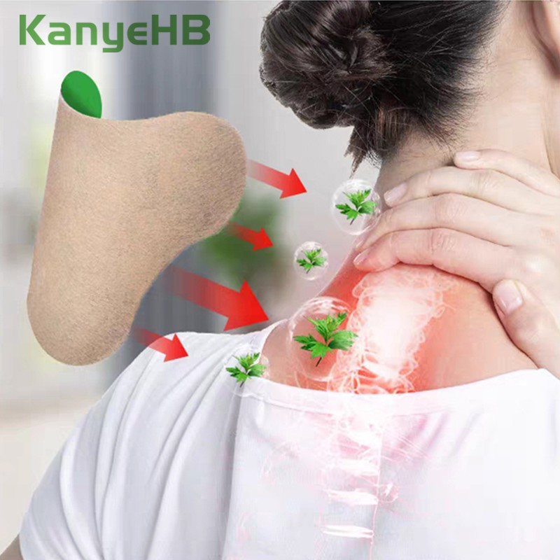 12pcs Neck Joint Patch Cervical Spondylosis Body Pain Relief Sticker Rheumatoid Arthritis Wormwood Medical Plaster A181