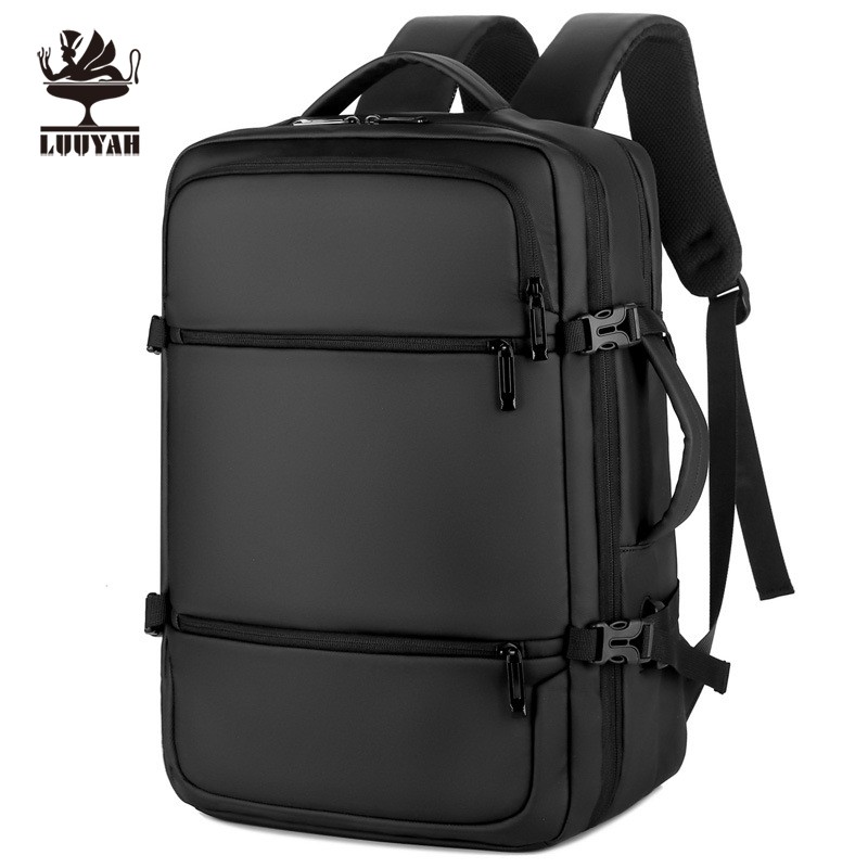 Large Capacity Business Men Backpacks Multifunctional Waterproof Male Bag USB Charging Leisure Bags For 15.6 Inch Laptop