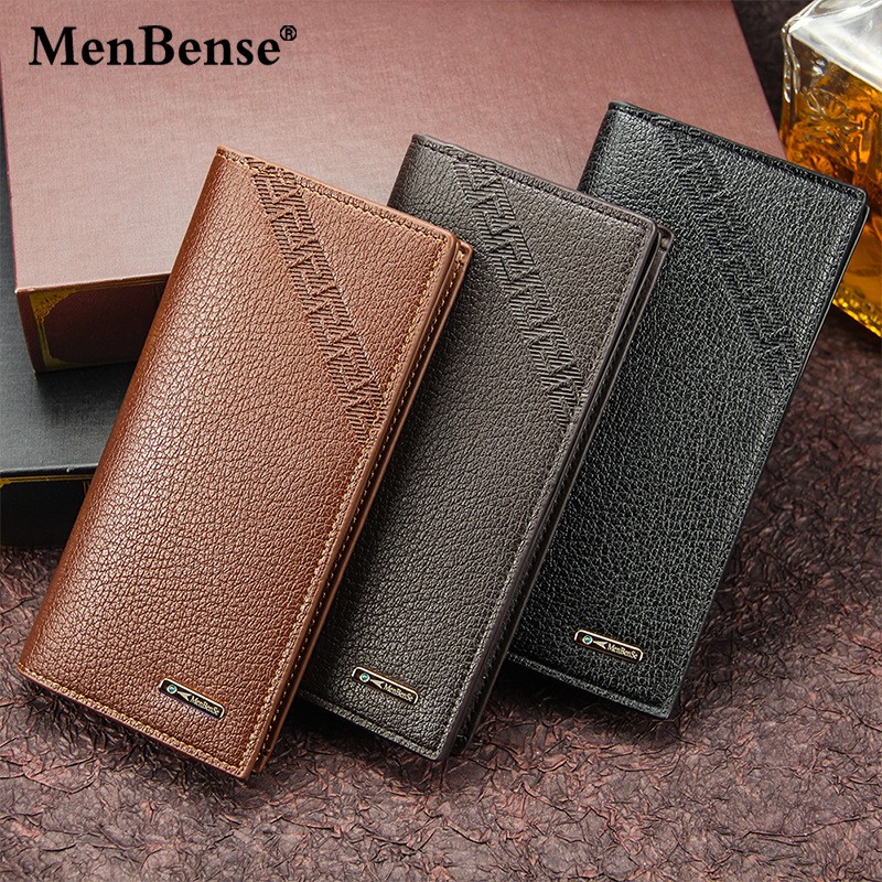 Mens Long Wallet PU Leather Credit Card Holder Purses Carteira Male Carteras Billetera Hombre Money Portfe Carte Clutch