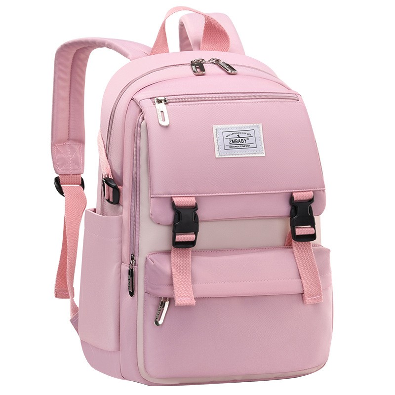 2021 Children Backpack New Large Capacity School Bags Teenagers Leisure Backpack Lightweight Wearable British Style