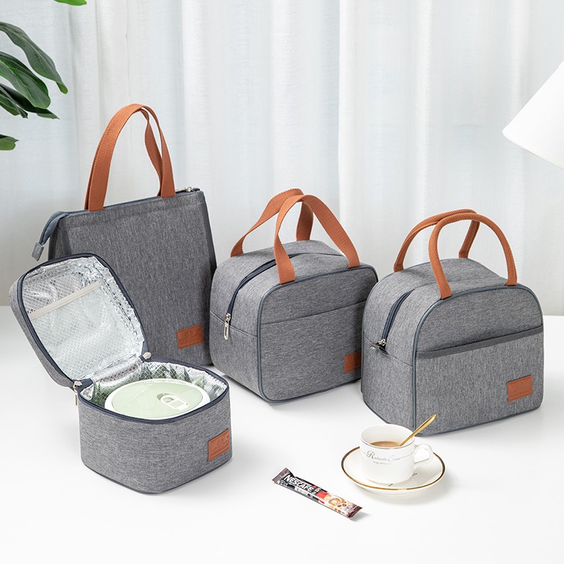 Isothermal Carrying Bag for Men and Women Bento Lunch Box for Travel Picnic Fruit Drinks Fresh Food Thermal Insulated