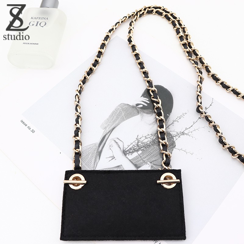 Xiaoxiang shift card bag zero wallet inner bladder string bag stick strip non diagonal bars bag inner bag