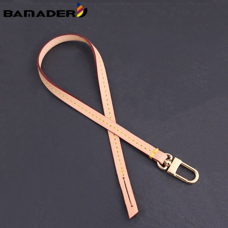 BAMADER 38.5cm Detachable Handle Bag Replacement Bag Belt Genuine Leather Shoulder Strap Bag Part & Fashion Strap Accessories