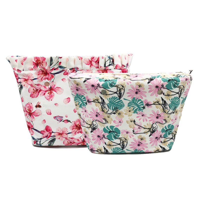 Women's Classic Mini Floral Briefcase Bag, Interior Zipper Pocket, Water Resistant Coating