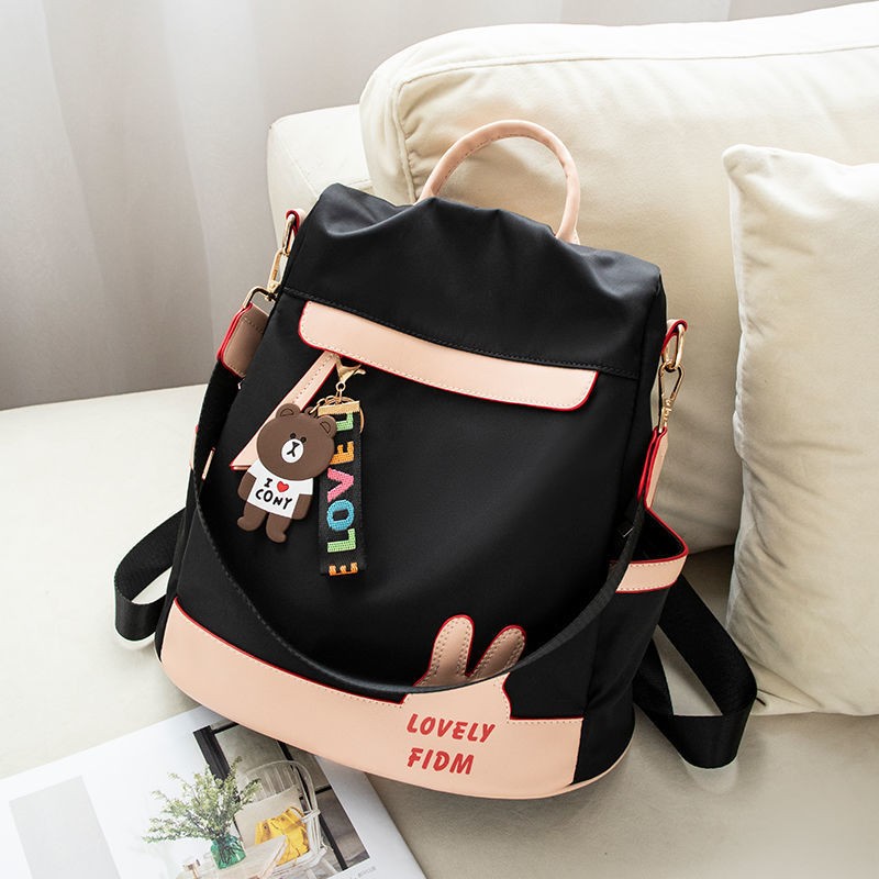 Anti-theft Backpack Female 2021 New Fashion All-match Oxford Cloth Backpack Large Capacity Travel School Bag Women Bookbag Mochila