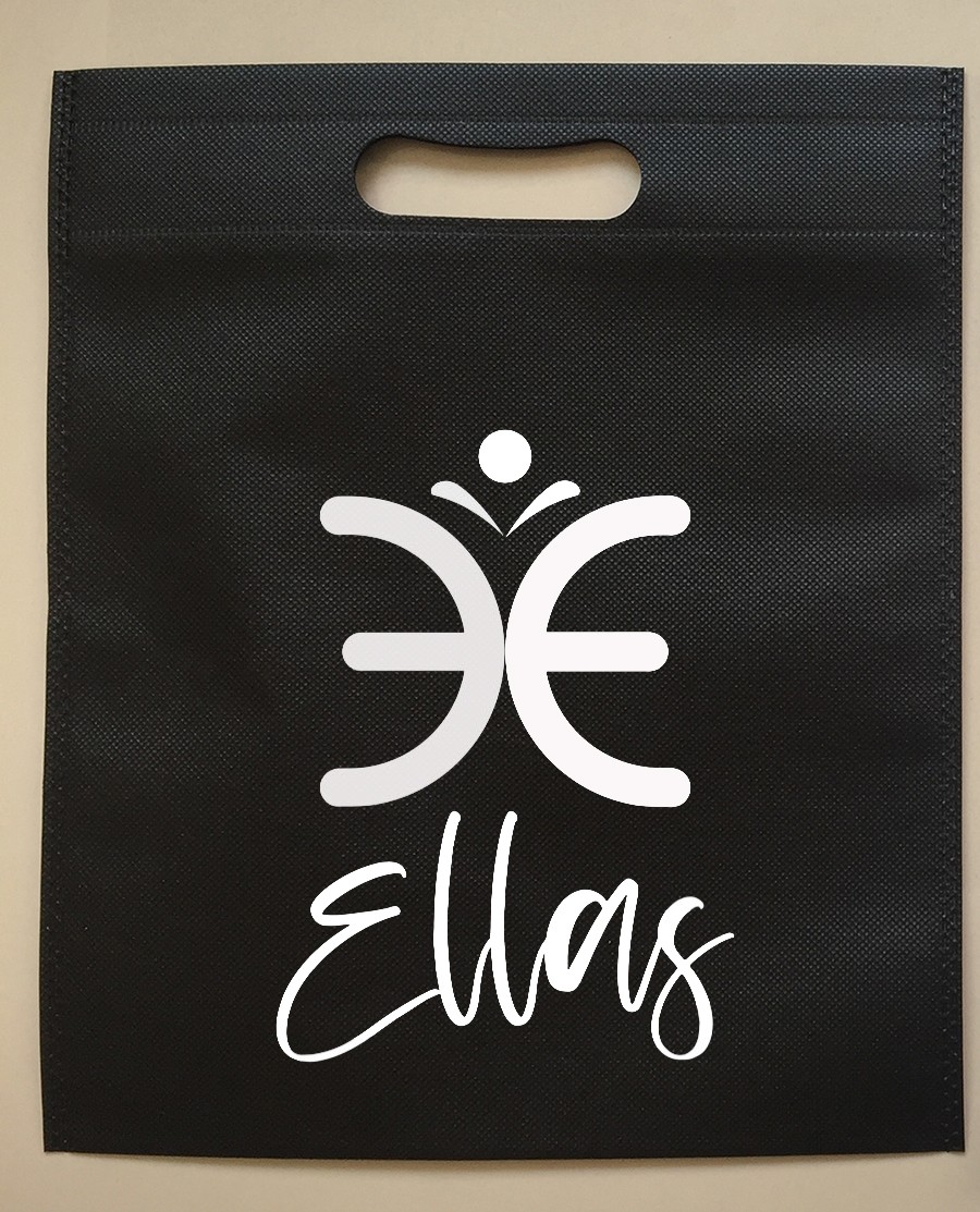 500pcs 30*40cm non-woven bag one side printing with logo