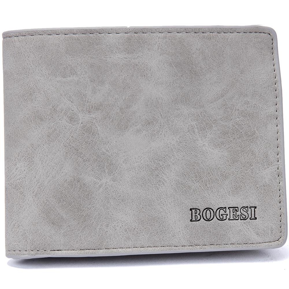 New Fashion Men Wallets Leather ID Card Holder Coin Purse Clutch Pockets With Zipper Men Wallet With Coin Bag Gift 2022