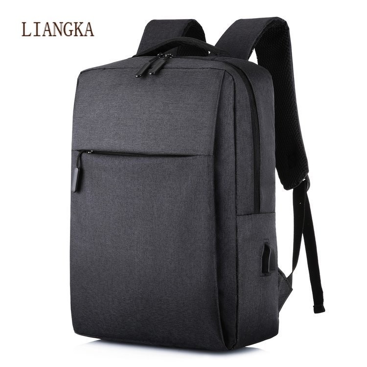 Men's Multifunctional Oxford Fabric Backpack Water Resistant 13 Inch Student School Bag With USB Charger Unisex 2021