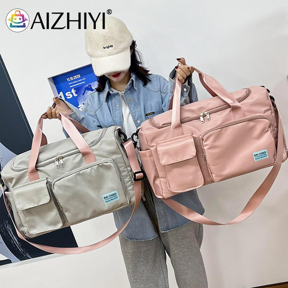 Outdoor Casual Large Capacity Women Sports Handbags Fashion Patchwork Women Handbags Fitness Crossbody Bag Travel Shoulder Bag