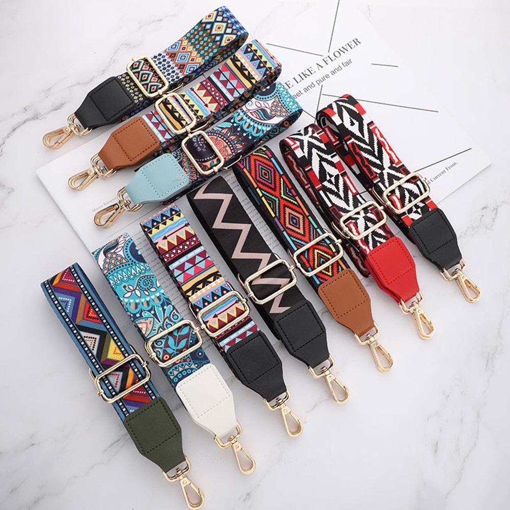 Creative Women Messenger Bag Long Chain Bag Strap DIY Colorful Handles Shoulder Strap Charms Replacement Accessories