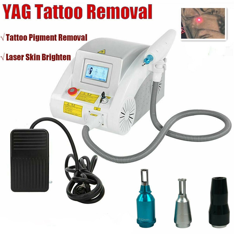 Q Switch ND YAG Carbon Laser Peel Tattoo Eyebrow Removal Machine Skin Whitening