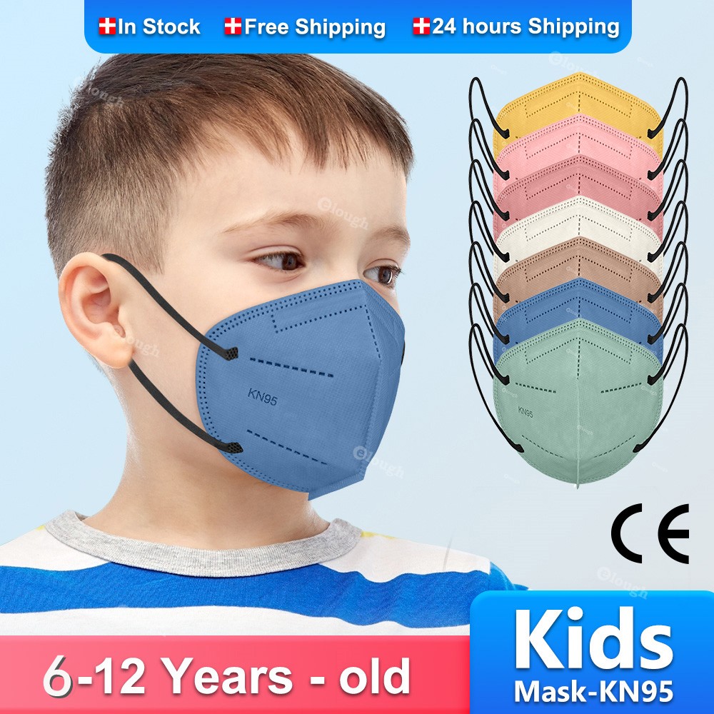 6-12 years old kids cubrebocas kn95 mascarillas ninos ffp2 mascarilla fpp2 homology ada infantil kn 95 security protection mask