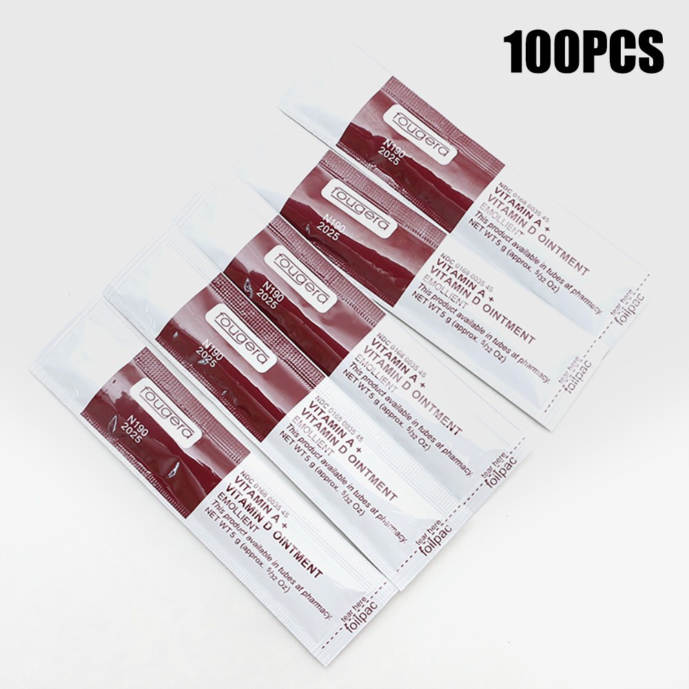 30/50/100pcs Fougera Tattoo After Care Cream For Body Art Vitamin A & D Ointment Permanent Makeup Aftercare Cream Tattoo Supplies