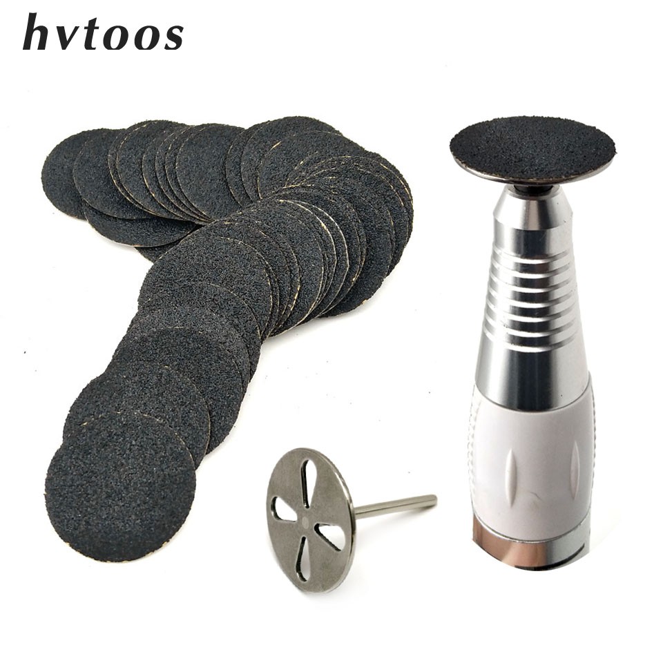 HYTOOS - replaceable sandpaper with 25mm disc, 100pcs, foot salon accessories