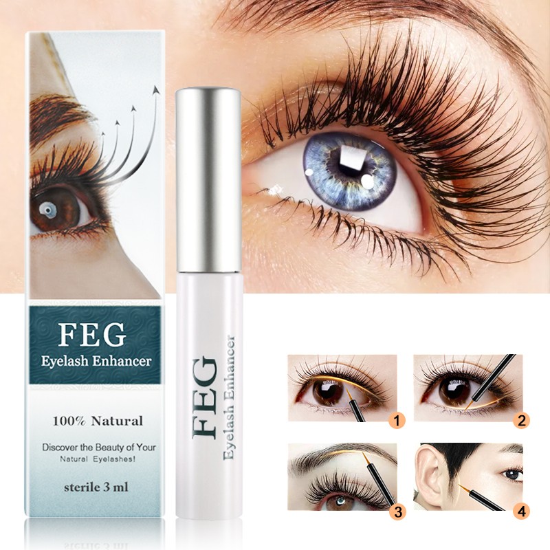 FEG Eyelash Growth Enhancer Natural Medicine Treatment Lash Eye Lash Serum Mascara Eyelash Serum Lengthening Eyebrow Growth