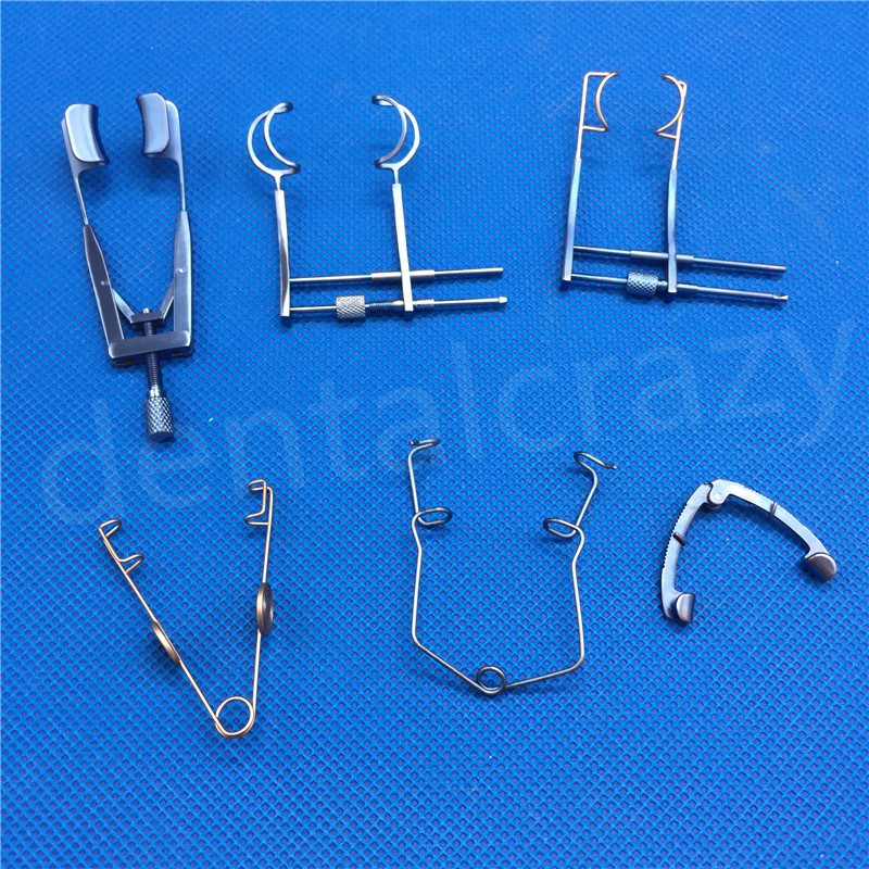 1pc Ophthalmoscope Flyer Wire Blade/V Type Solid Blade Ophthalmic Surgical Instruments Opener Eyelid Instruments