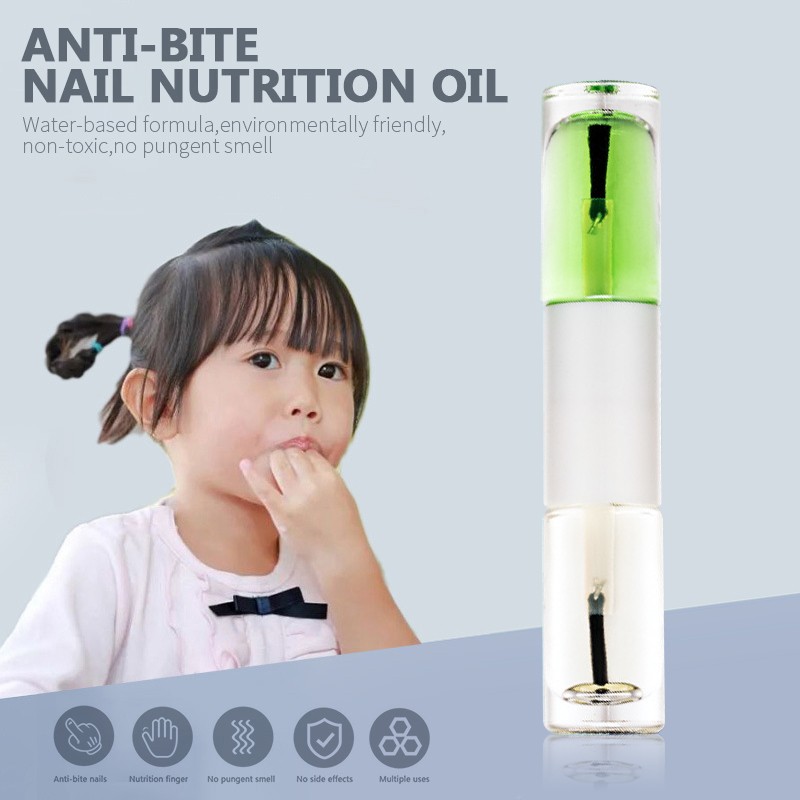 Children Anti-Biting Nail Edible Bitter Nail Water Once a Day Correct Bad Habit Nail Treatments TSLM1