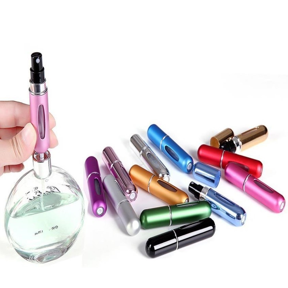 5ml Refillable Perfume Mist Bottles Portable Travel Mini Empty Spray Bottle Container for Cosmetics Makeup Beauty Tool New