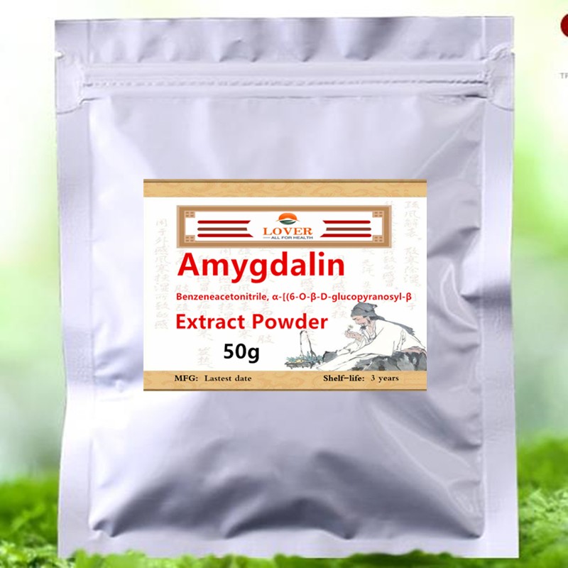 Amygdalin Extract Powder, Benzenecitonitrile, α-[(6-o-β-d-beta-glycuranosyl-beta, bitter apricot kernel, amygdalin laetrile, bitter almond