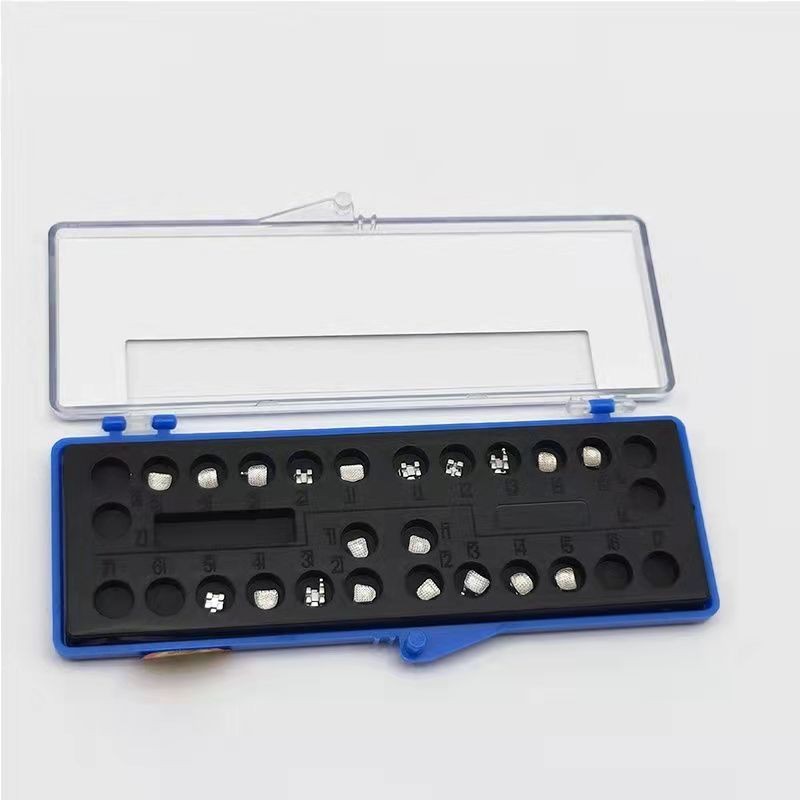 Orthodontic Ceramic Braces Poly-crystal Brace Roth 022 MBT 3Hocks Not Easy Discoloration Non Toxic Use For Durable