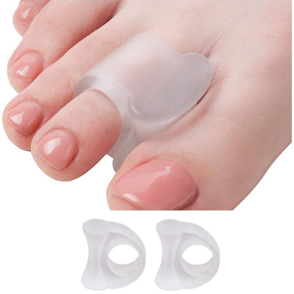 2pcs Toe Separator Insoles Ring Separation Hallux Valgus Correction Pad Foot Care Orthotic Foot Toe Valgus Correct