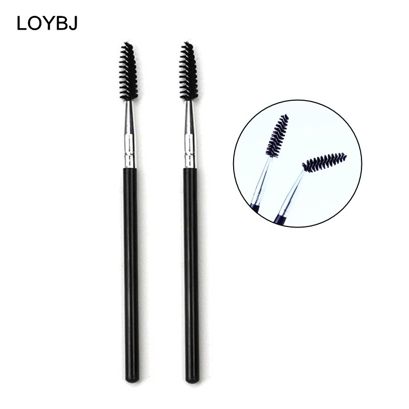 Loebig 2/5/10pcs Eyebrow Eyelash Makeup Brushes Set Cosmetic Lashes Mascara Eye Brow Cream Brush Beauty Eyebrow Lash Make Up Tools