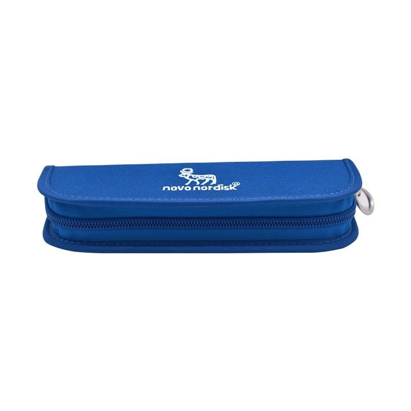 Original Novo Nordisk Pen 4 Blue Case, Pen not including Novo 5 blue generic packaging bag