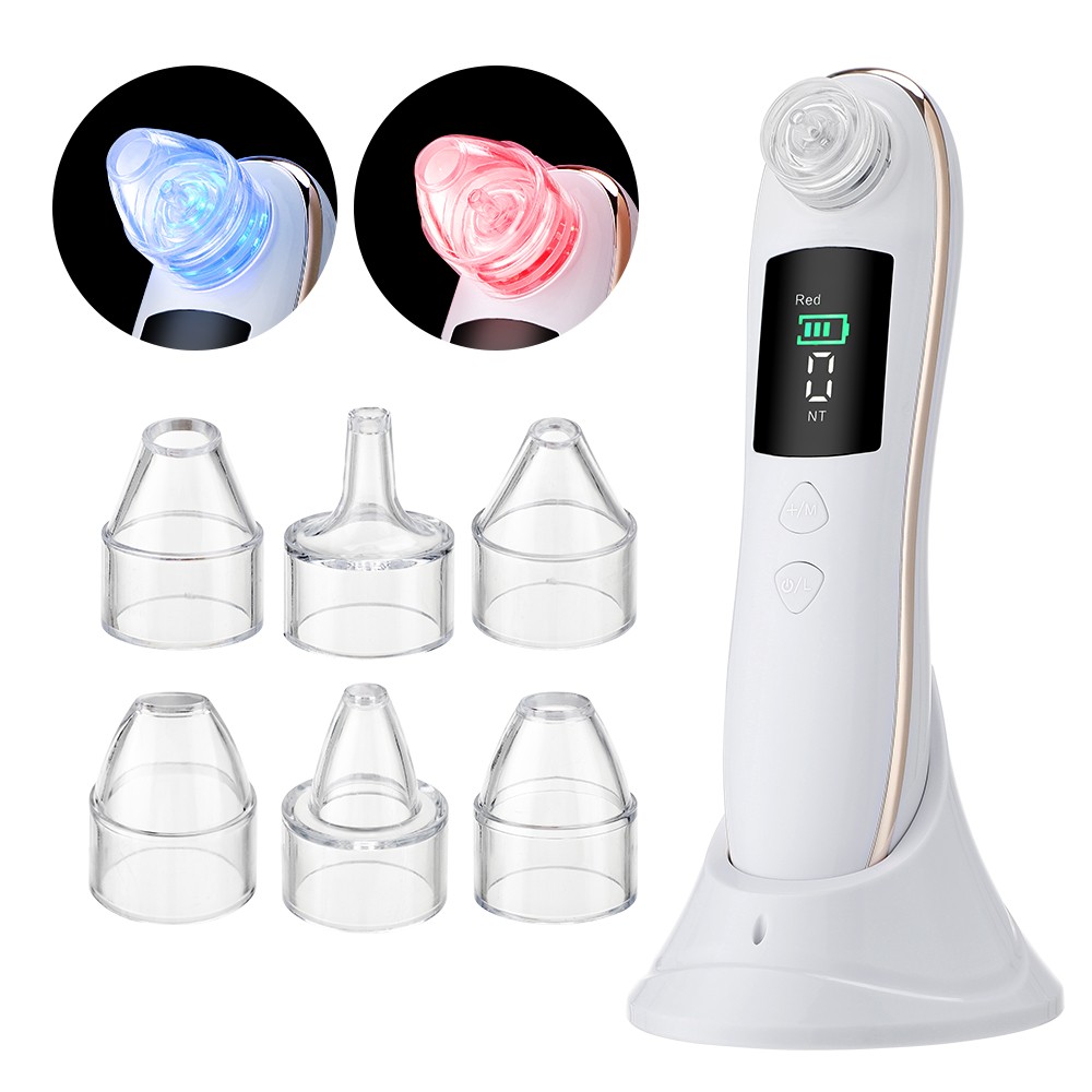 Blackhead Remover Vacuum Acne Pimple Removal With Charging Device Black Spot Electric Suction Facial Pore Cleaning Tool