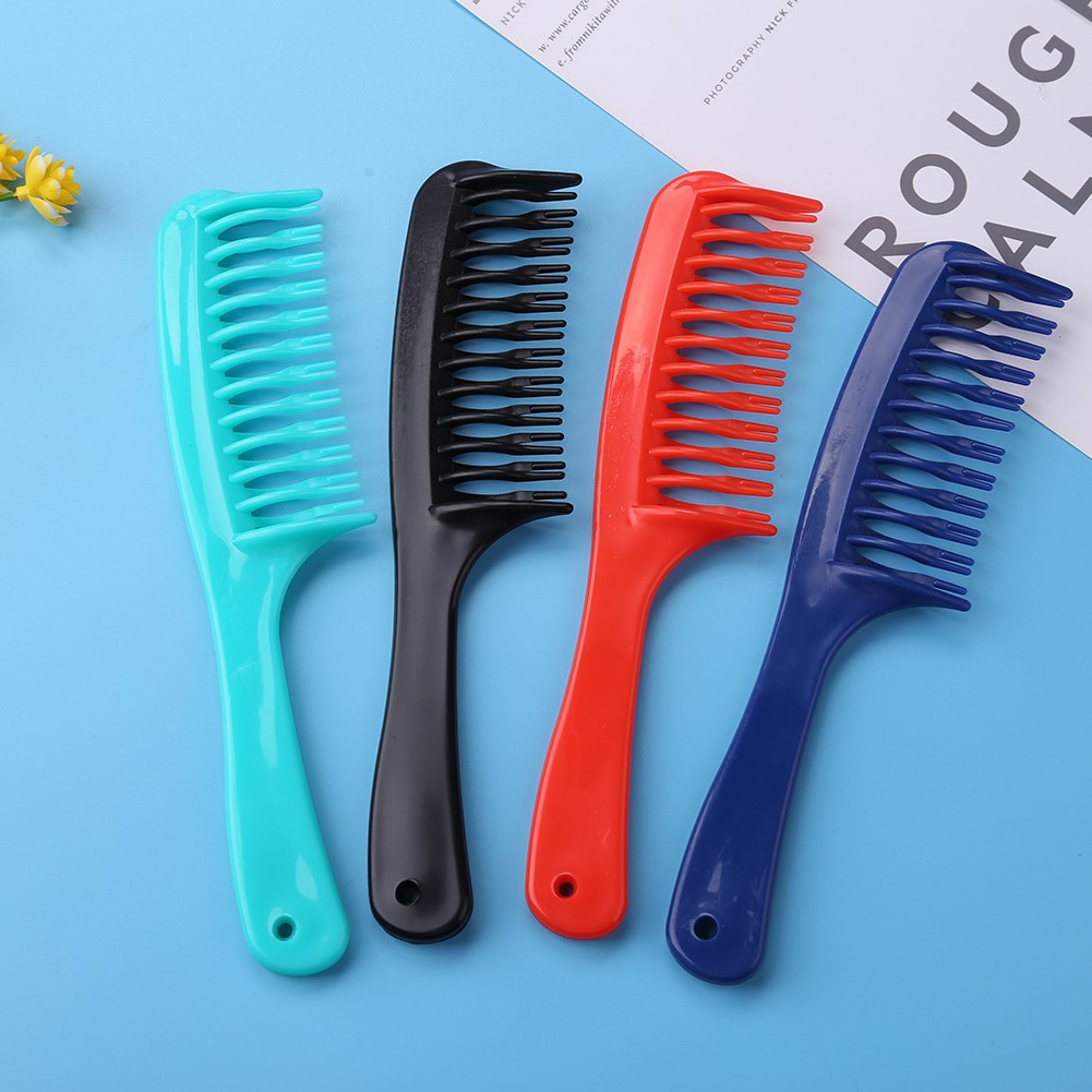 Anti-static Comb Hair Styling Comb Two Rows Hair Care Tools Salon Hair Styling Detangling Detangling Comb