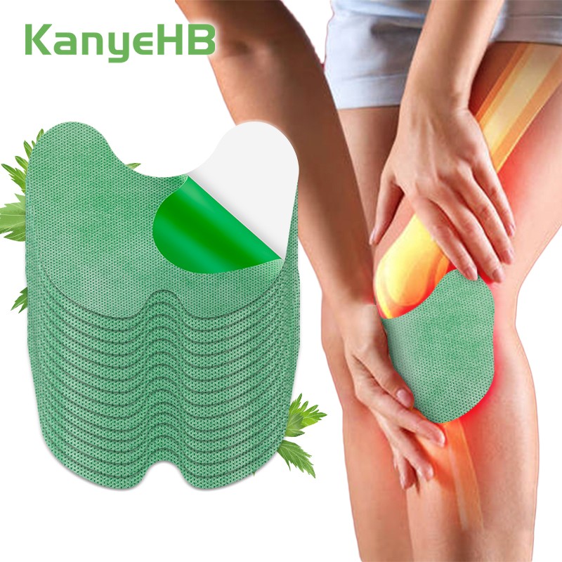 15pcs=1bag Knee Joint Pain Plaster Chinese Wormwood Extract Sticker for Joint Pain Rheumatoid Arthritis Pain Relief Patch W008