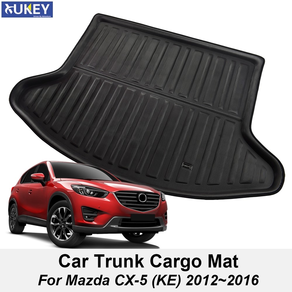 صالح لمازدا Cx-5 Cx5 Boot Mat الخلفي الجذع اينر طابق بضائع صينية الأمتعة السجاد الطين ركلة معدات الحماية 2013 2014 2015 2016