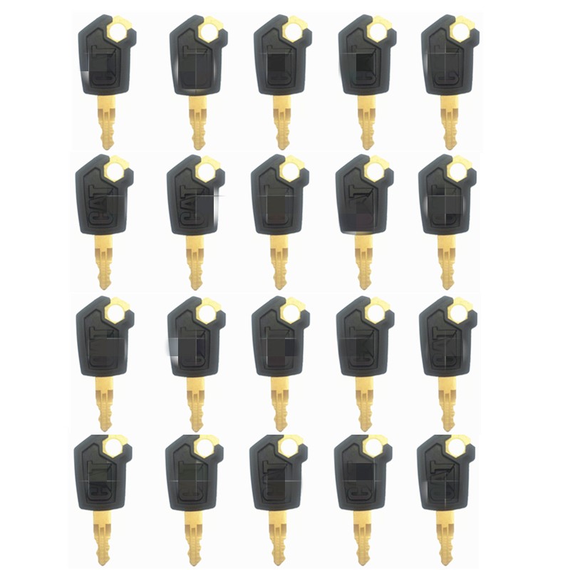 20pcs Iron Key for Caterpillar Heavy Equipment Ignition Loader Dozer Digger Key 5P8500 CAT Free Shipping