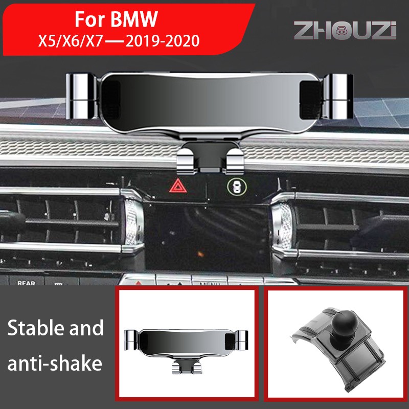 Car Mobile Phone Holder For BMW X5 X6 X7 G05 G07 2019-2020 Mounts Special GPS Holder Gravity Navigation Bracket Car Accessories