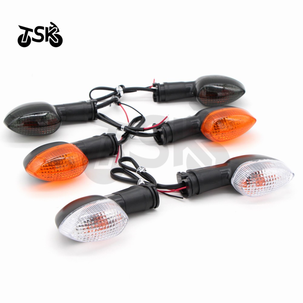 Motorcycle Turn Signal Blinker Lights For Yamaha YZF R1 R6 R125 R25 R3 FZ-6N XJ6 Front And Rear