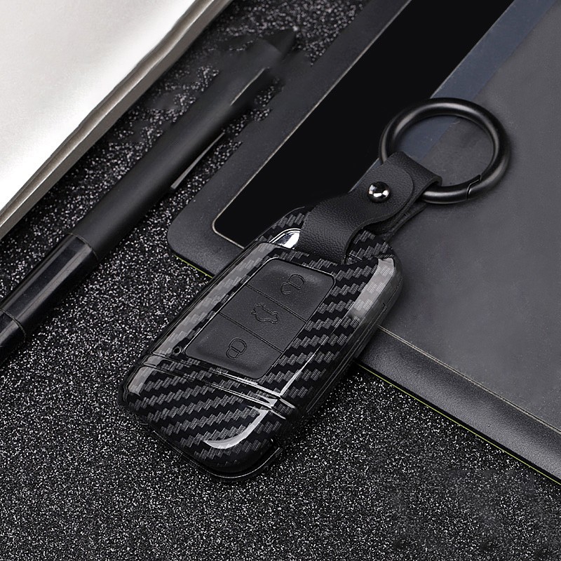 ABS Plastic + Silicone Car Key Case For Skoda Superb A7 Kodiaq For VW Magotan Passat B8 VW Golf Gte Tiguan MK2 Accessories