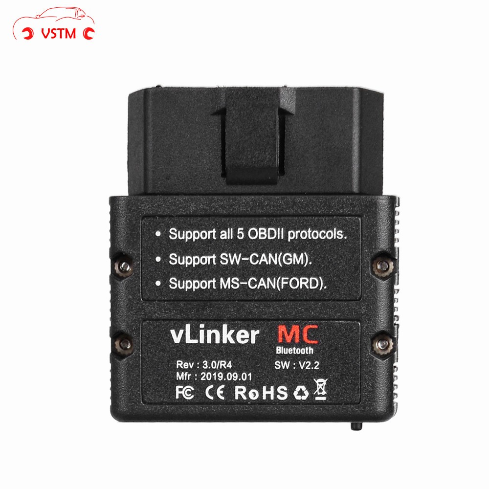 Vgate VLinker MC+ELM327 V2.2 WIFI forecast ELM 327 for Car OBD2 Bluetooth 4.0 Car Diagnostic Scanner Tool for Android/IOS