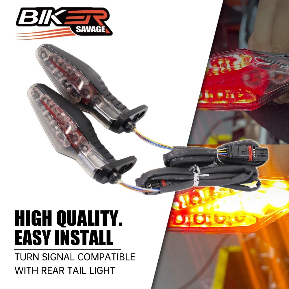 Turn Signal Rear Tail Light Motorcycle For BMW S1000 R RR XR M1000RR R1250GS ADV 2019-2022 Indicators Flashing Lamp Accessories