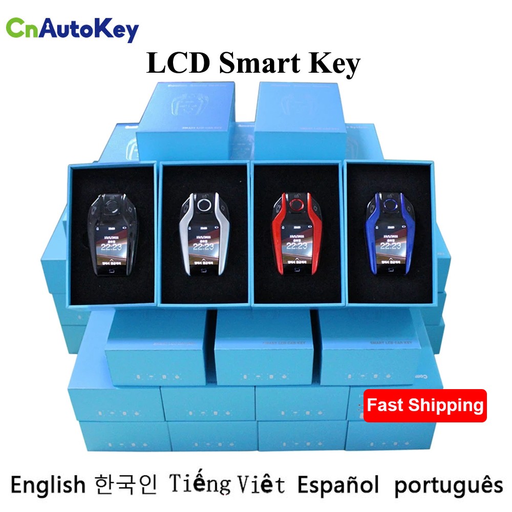 CF500 Universal Smart Key Modification for Toyota/BMW/Audi/Land Rover/Volkswagen/Benz Remote With LCD Display Spanish Korean Key Start Gasoline Generator