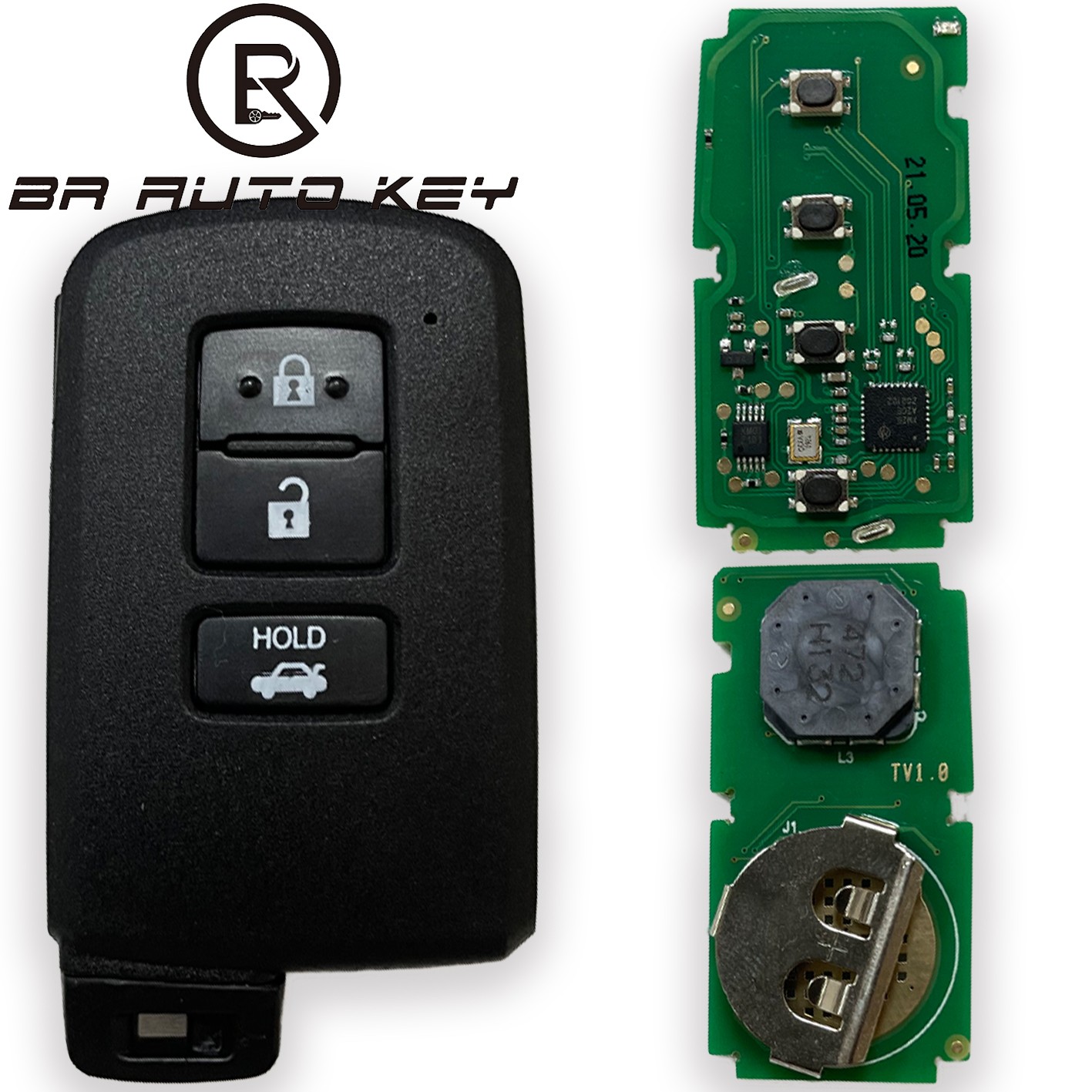 281451- 0020 G Smart Key 8A Chip for Toyota Corolla Camry Smart Key 312/314MHZ 434MHZ FCCID: HYQ14FBA, P/N: 89904-06140