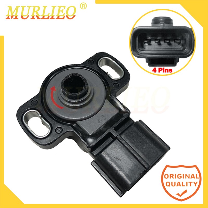 TPS - Throttle Position Sensor, 2C0-85885-00-00 2C0-858850000, Compatible with Yamaha R1 R6 2006 2007