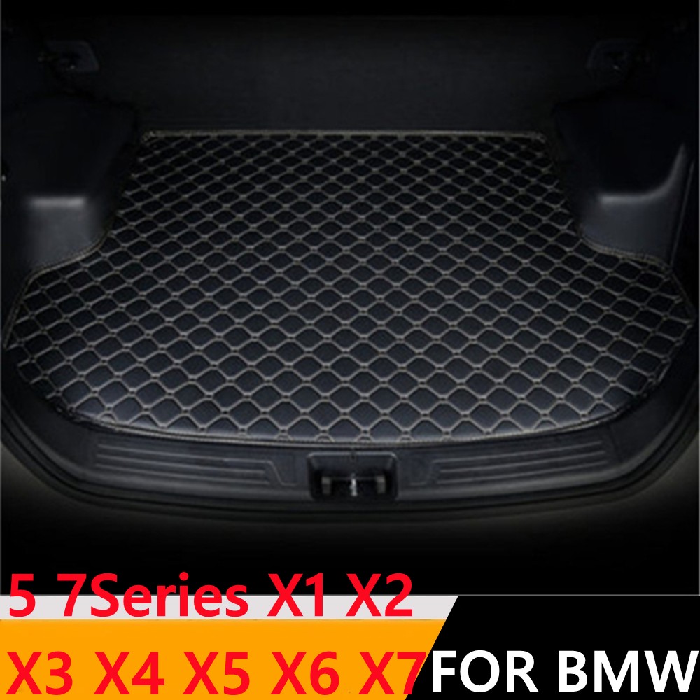 Sengayer Waterproof Car Trunk Mat Auto Tail Boot Cargo Pad Carpet Liner For BMW 2 3 5 7 Series GT X5 X1 X3 X4 X6 All Models