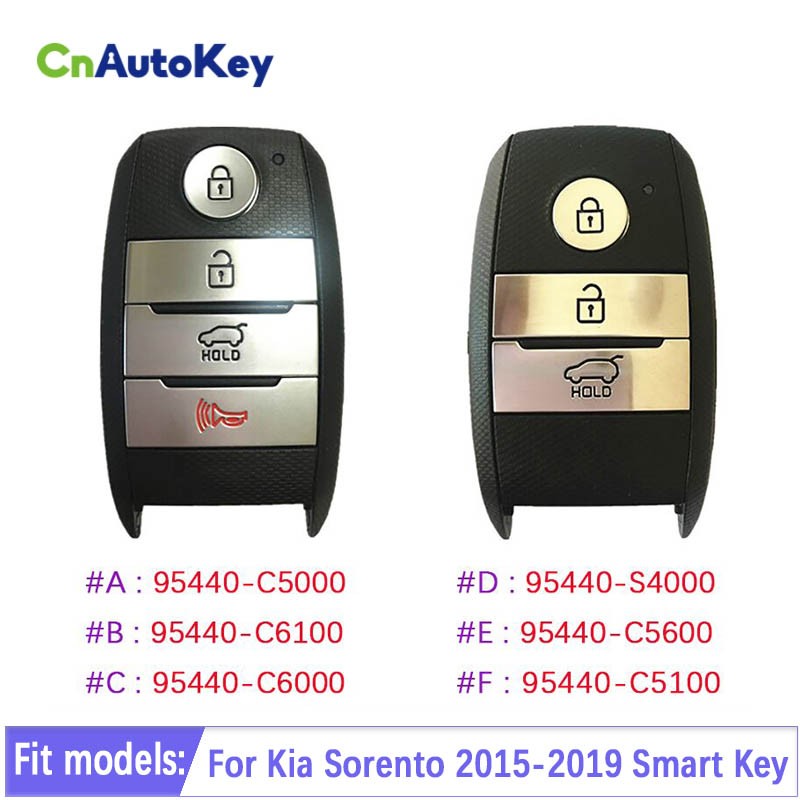 10 PiecesFor Kia Sorento 2015-2019 Smart Key 95440-C5000 95440-C6100 95440-C6000 95440-S4000 95440-C5600 95440-C5100 Aftermarket