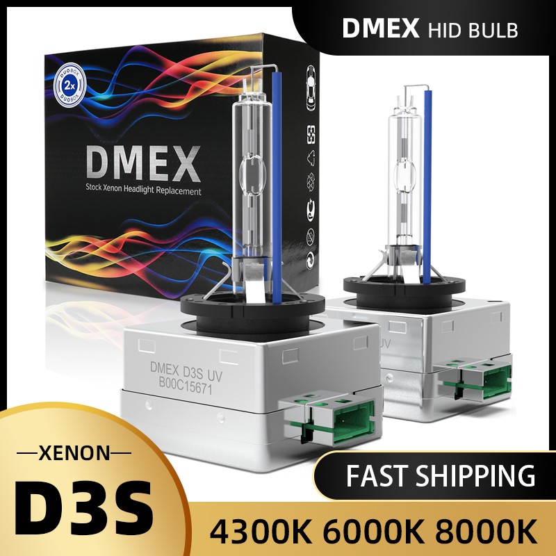 DMEX ترقية OEM D3S زينون HID المصابيح الأمامية 4300K 5500K 6000K 8000K 66340 42403 42302 PK32d-5 كشافات استبدال