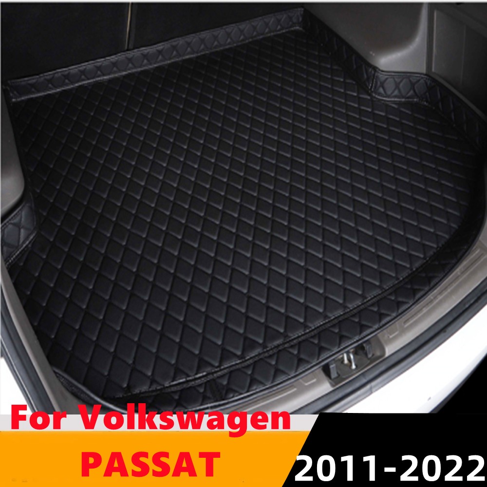 Cengair Car Trunk Mat All Weather Tail Boot Luggage Pad Carpet High Side Cargo Liner For Volkswagen VW Bora 2008 2009 2010-2021