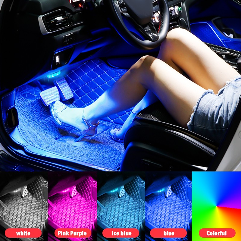 Waterproof USB Car Accessories Ambient Light USB Car Interior Decoration For Mersedes Benz Seat Leon Changan Cx70