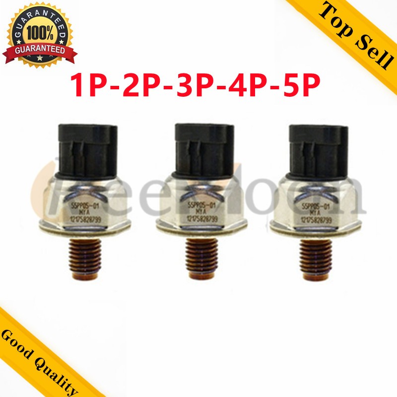 1X-2X-3X-4X-5X Fuel Rail High Pressure Sensor For Mitsubishi L200 Pajero Warrior Triton Shogun 2.5 DID DI-D 55PP05-01 1465A034