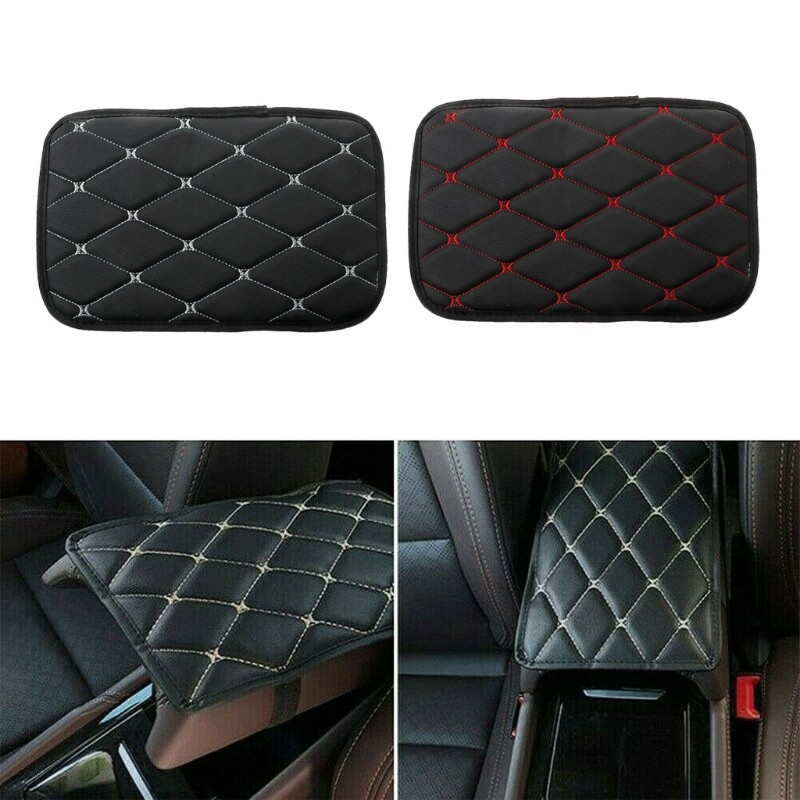 Car Armrest Cushion Pad Soft Memory Armpit Auto Center Console Fender Cushion PU Car Armrest Cover Box Protector