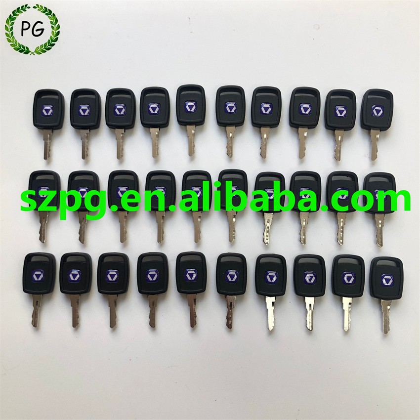 30pcs XCMG Key for Xugong Liugong Bearing 30E 40B 50C 50CN 855 856 Electric Key Lock